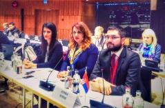 1 December 2015 The delegation of the European Integration Committee at the 54th COSAC